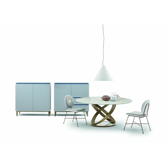 Fusion Round ø150 Modern tables Bontempi 4