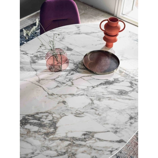 Barone ø 125 (175) NEW Tavolo da soggiorno Bontempi 3