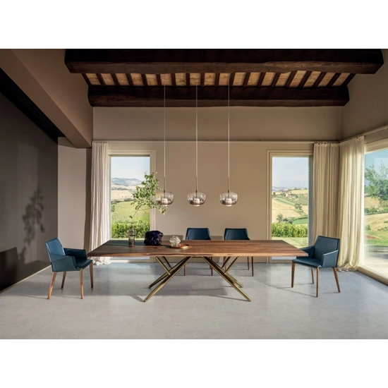 Bridge 200x100 Rectangular Modern tables Bontempi