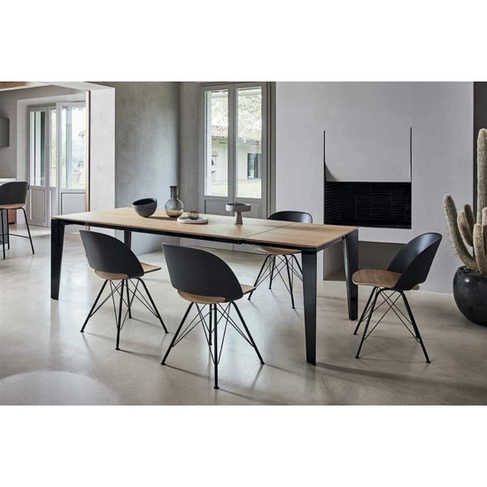 Cruz 140x90 (180/220) Tavolo da soggiorno Bontempi 1
