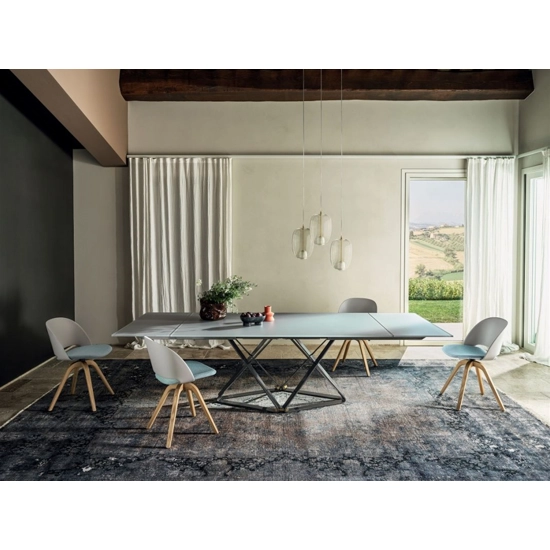 Delta 190x100 (240-290) Tavoli moderni Bontempi 1