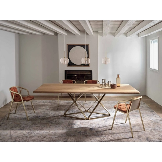 Delta 200x100 Rettangolare Tavoli moderni Bontempi