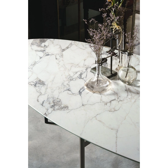 Elliptical Glamor 200x106 Fixed Fixed tables Bontempi 6