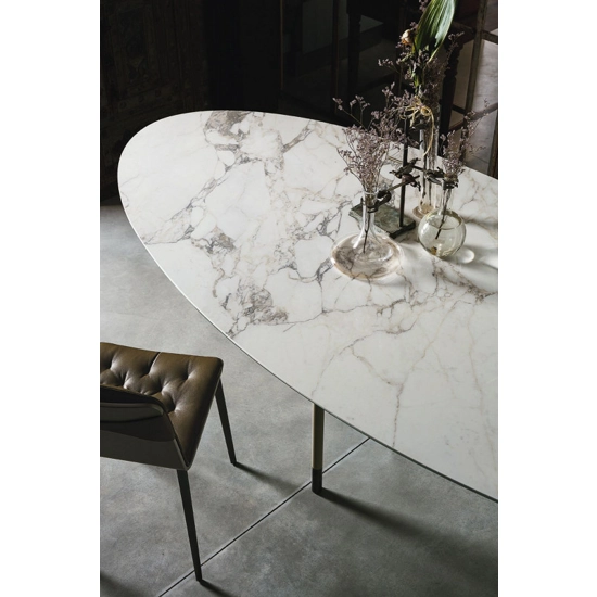 Elliptical Glamor 200x106 Fixed Fixed tables Bontempi 7