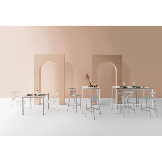 Moon 120x80x110H Tavoli moderni Bontempi 4