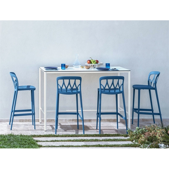 Moon 140x80x110H Tavoli moderni Bontempi 1