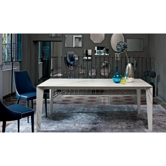 Senso 160x90 (210-260) Tavoli moderni Bontempi 5