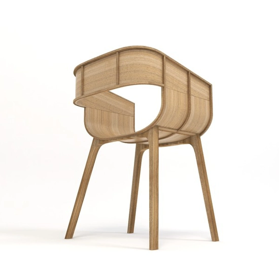 Maritime Sedie in legno moderne Casamania 4