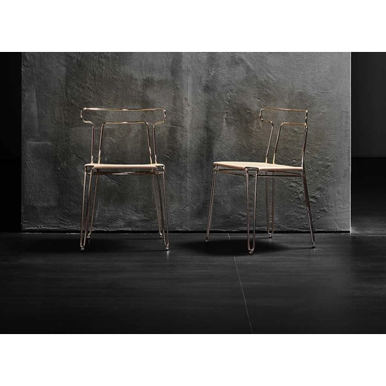 Jackie Sedie in metallo Colico 3