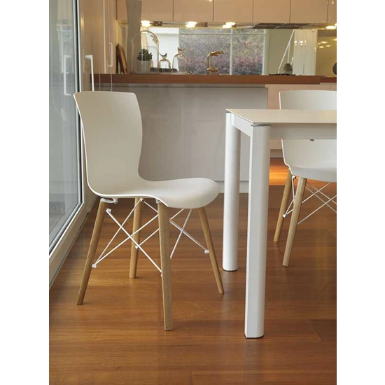 Rap Wood Sedie in plastica di design Colico 7