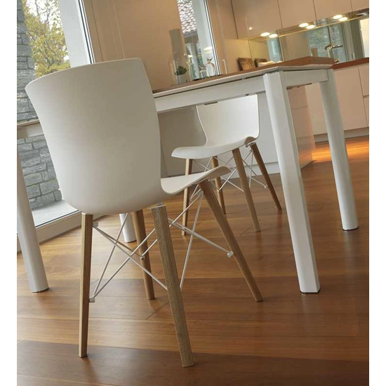 Rap Wood Sedie in plastica di design Colico 8