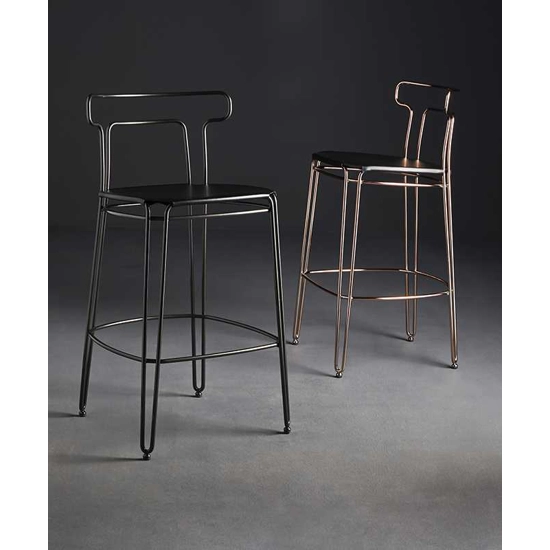 Jackie SS Sgabelli in metallo Colico 1