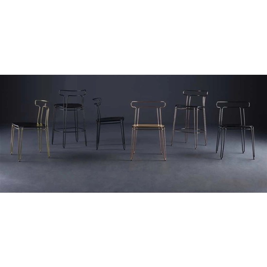 Jackie SS Sgabelli in metallo Colico 2