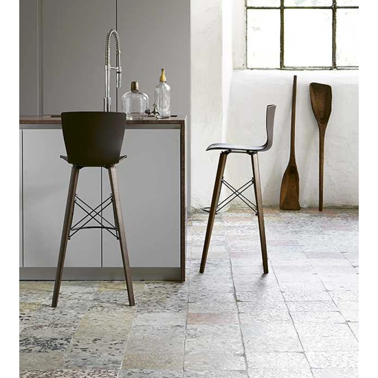 Rap Wood SS Sgabelli in plastica Colico 1