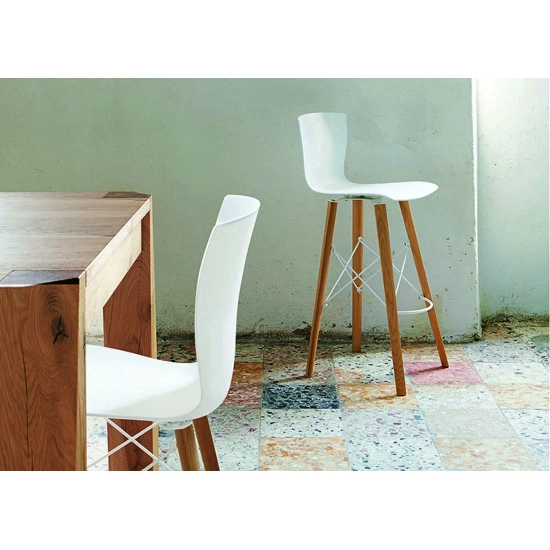 Rap Wood SS Sgabelli in plastica Colico 6