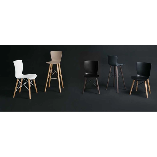 Rap Wood SS Sgabelli in plastica Colico 8