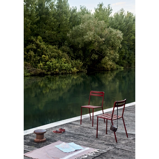 C1-1-4 engraved sheet metal Contract chairs Colos 1