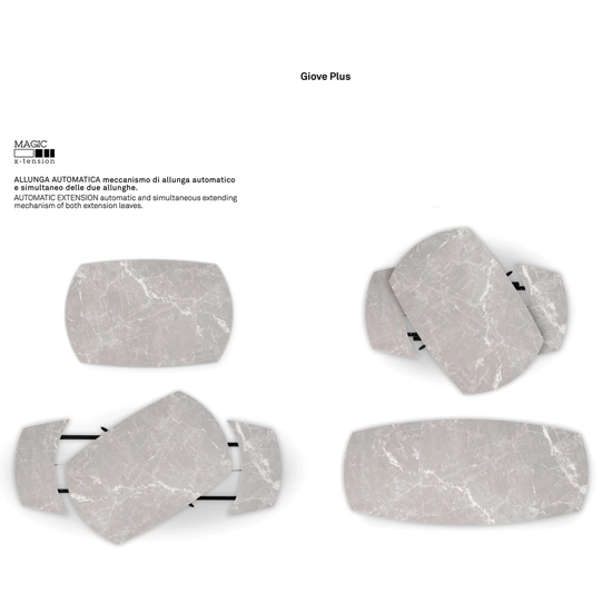 GIOVE PLUS CB4866 E 140 Tavoli moderni Connubia 1