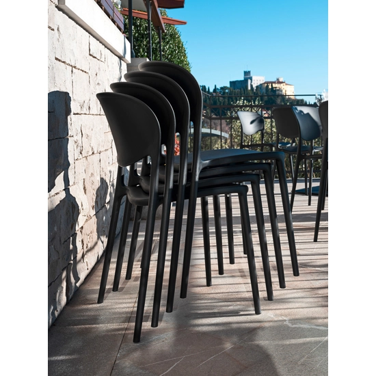 ABBY CB2182 Sedie in plastica di design Connubia 7