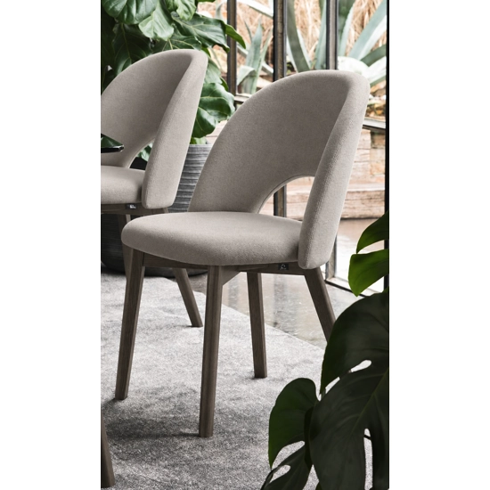 TUKA MID HOLE CB2307 Upholstered chairs Connubia
