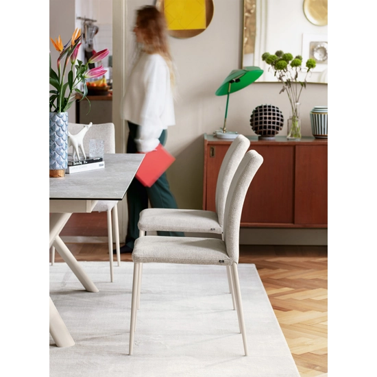 ATLAS CB2333-S  (Sfoderabile con Schienale Flessibile) Upholstered chairs Connubia 3