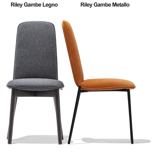 Riley CB2157 - CB2157-N Upholstered chairs Connubia 8