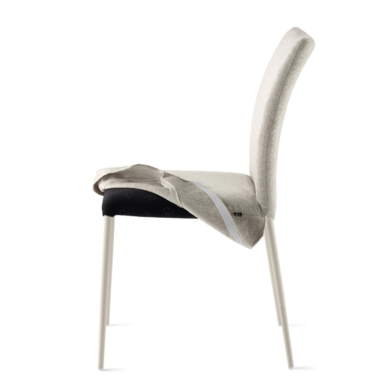ATLAS CB2333-S  (Sfoderabile con Schienale Flessibile) Upholstered chairs Connubia 1