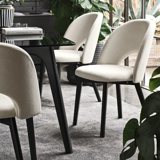 TUKA MID HOLE CB2307 Upholstered chairs Connubia 1