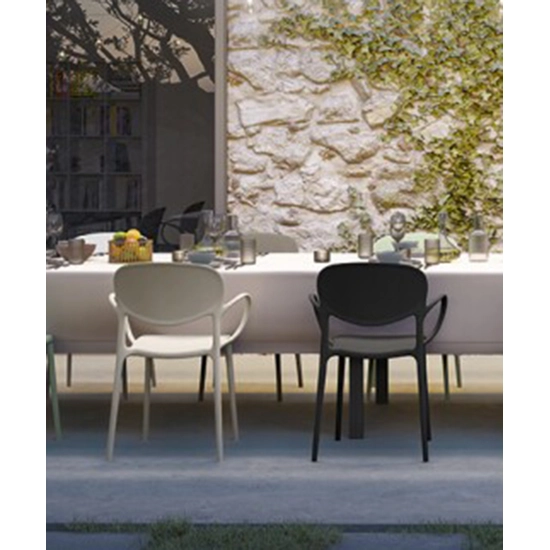 ABBY BRACCIOLI CB2192 Sedie in plastica di design Connubia 2