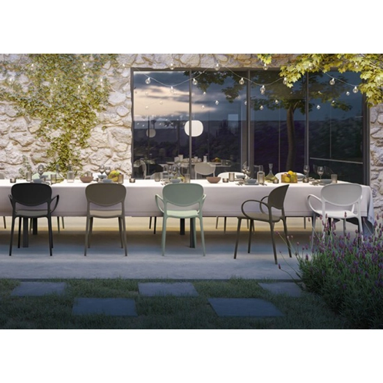 ABBY BRACCIOLI CB2192 Sedie in plastica di design Connubia 3