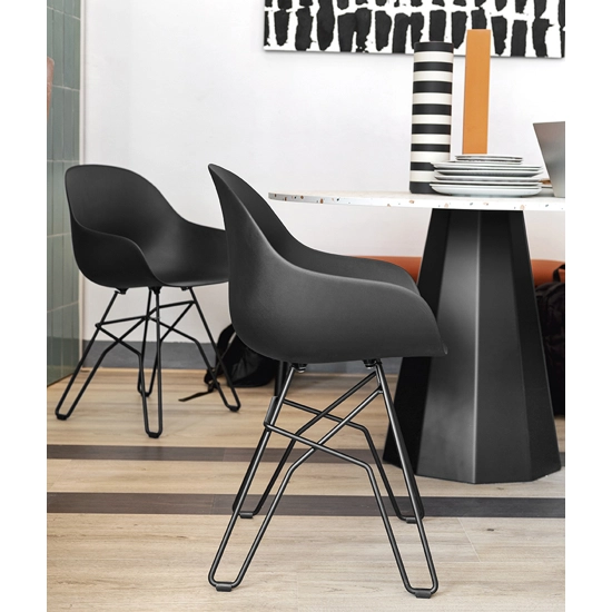 Academy CB2144 Sedie in plastica di design Connubia 2