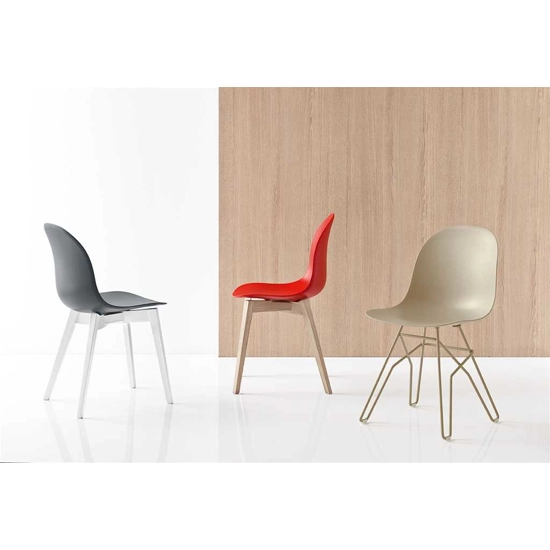 Academy CB1665 Sedie in plastica di design Connubia 7