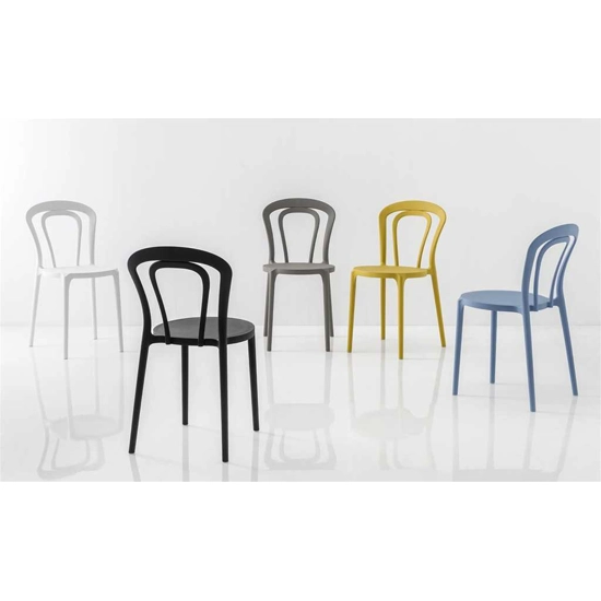 Caffè CB1970 Sedie in plastica di design Connubia 3