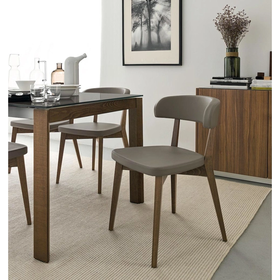 Sirens CB1536 Modern wooden chairs Connubia 6