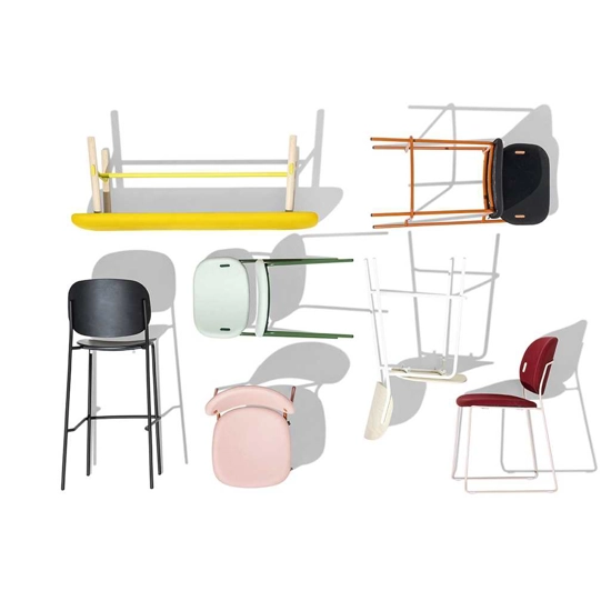 YO!  CB1986-A Sedie in metallo Connubia 4