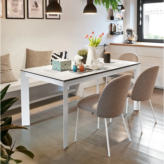 Baron 160x85 (220) CB4010-R Tavoli da soggiorno Connubia 4