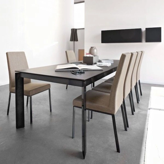 Baron 160x85 (220) CB4010-R Tavoli da soggiorno Connubia 5