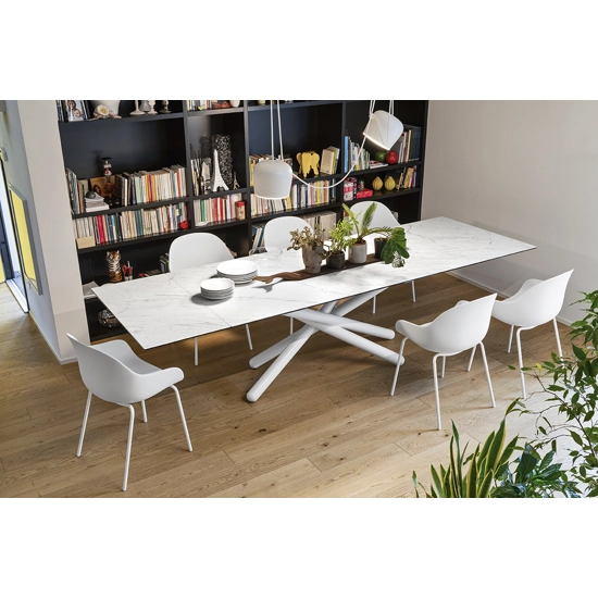 Duel CB4850-R 200 - 200x100 (250-300) Tavoli moderni Connubia 1