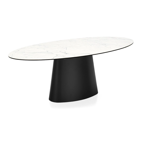Ellisse 200x100 Fisso Modern tables Connubia 1