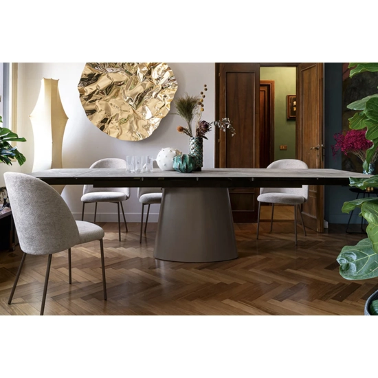 Ellisse 160x90 (200-240) - CB4858-R-160 Tavoli moderni Connubia 1