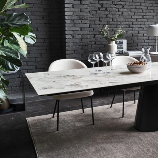 Ellisse 160x90 (200-240) - CB4858-R-160 Tavoli moderni Connubia 3