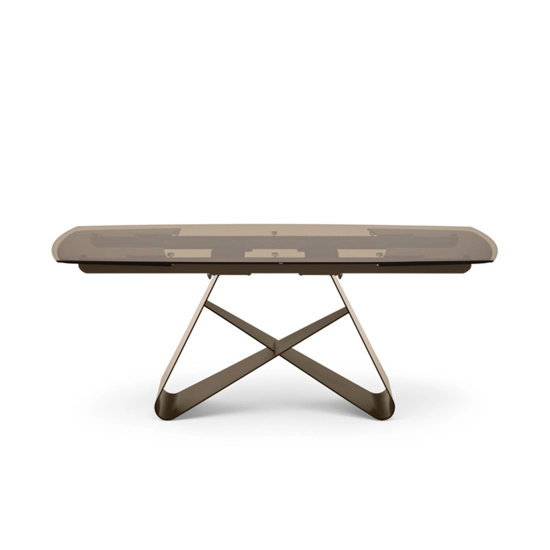 Gemini CB4873-SG 165 - Piano Vetro Tavoli moderni Connubia 3