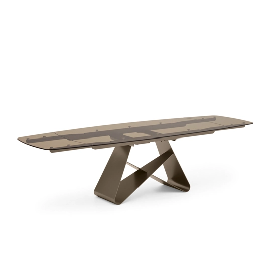 Gemini CB4873-SG 165 - Piano Vetro Tavoli moderni Connubia 5