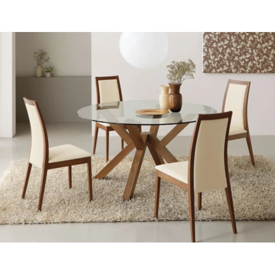 Mikado  CB4728 FD 120 - Vetro Modern tables Connubia 6