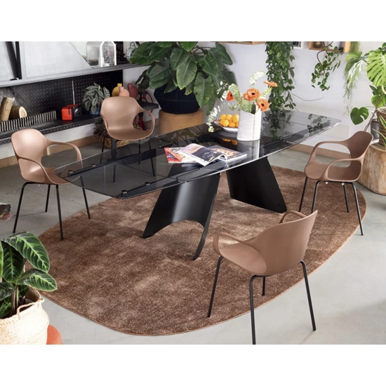 ORION CB4865 SG 200- Ovale allungabile Tavoli moderni Connubia