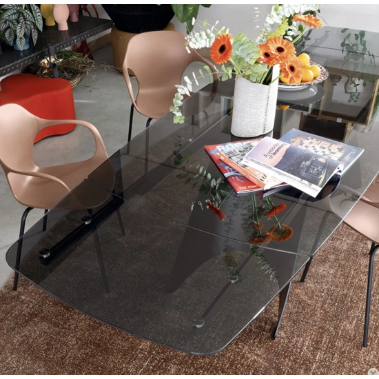 ORION CB4865 SG 200- Ovale allungabile Tavoli moderni Connubia 1