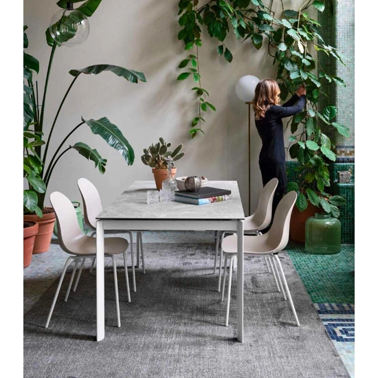 EMINENCE EVO 110x70 (155 cm) Tavoli allungabili Connubia 2