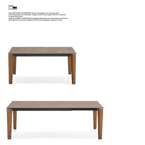 BAND CB4857-R 180 - Gamba Legno Tavoli moderni Connubia 7