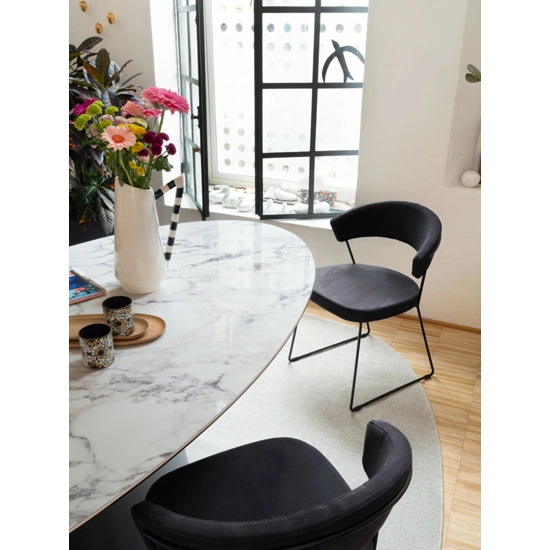Ellisse 200x100 Fisso Tavoli moderni Connubia 4