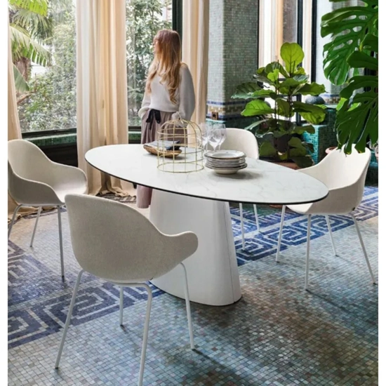 Ellisse 200x100 Fisso Tavoli moderni Connubia 3